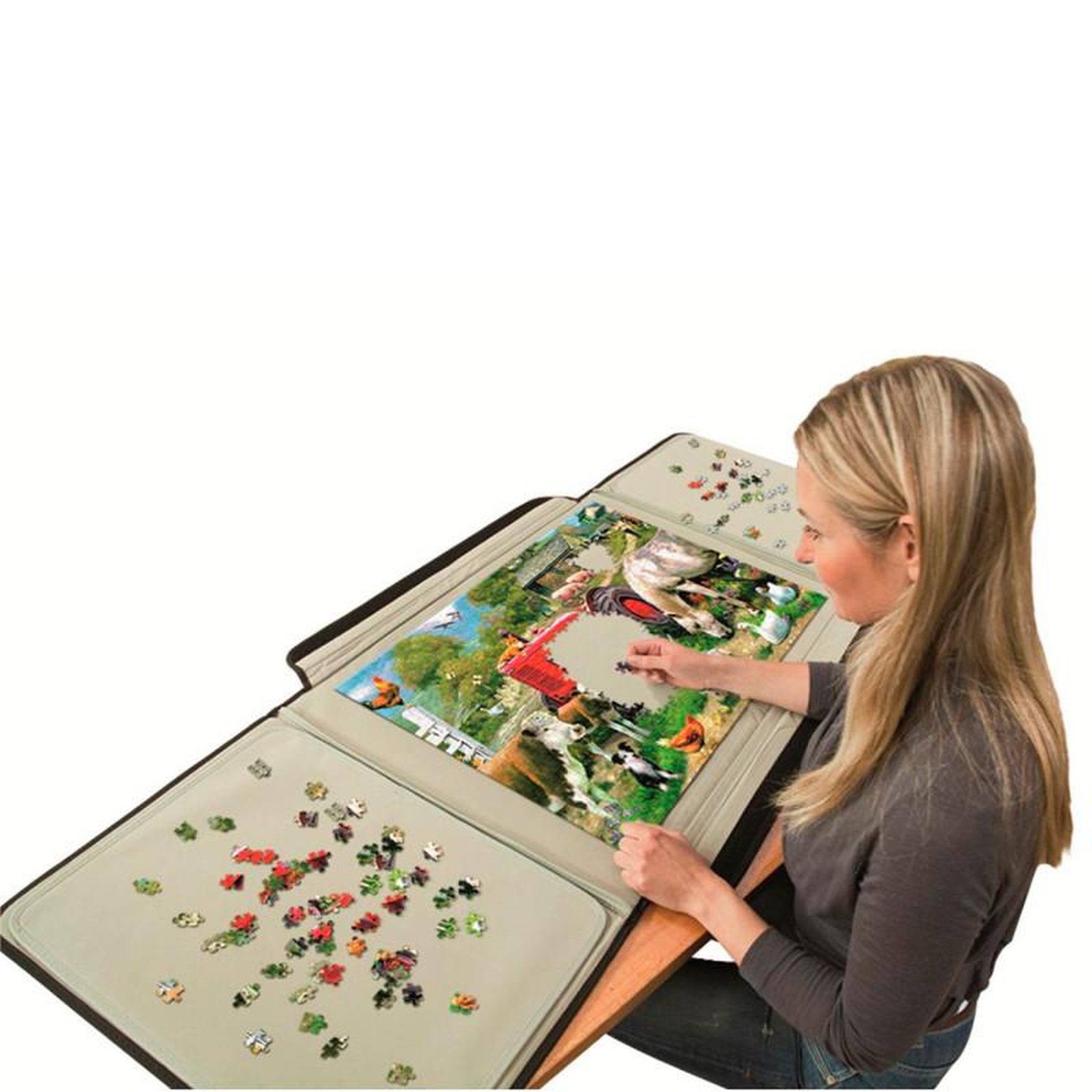 Voir la diapositive 3 : Jumbo JUMBO Portapuzzle Standard, 1000st.