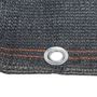 Voir la diapositive 3 :  Brise vue gris anthracite 220g/m2  Werkapro 2 x 10m