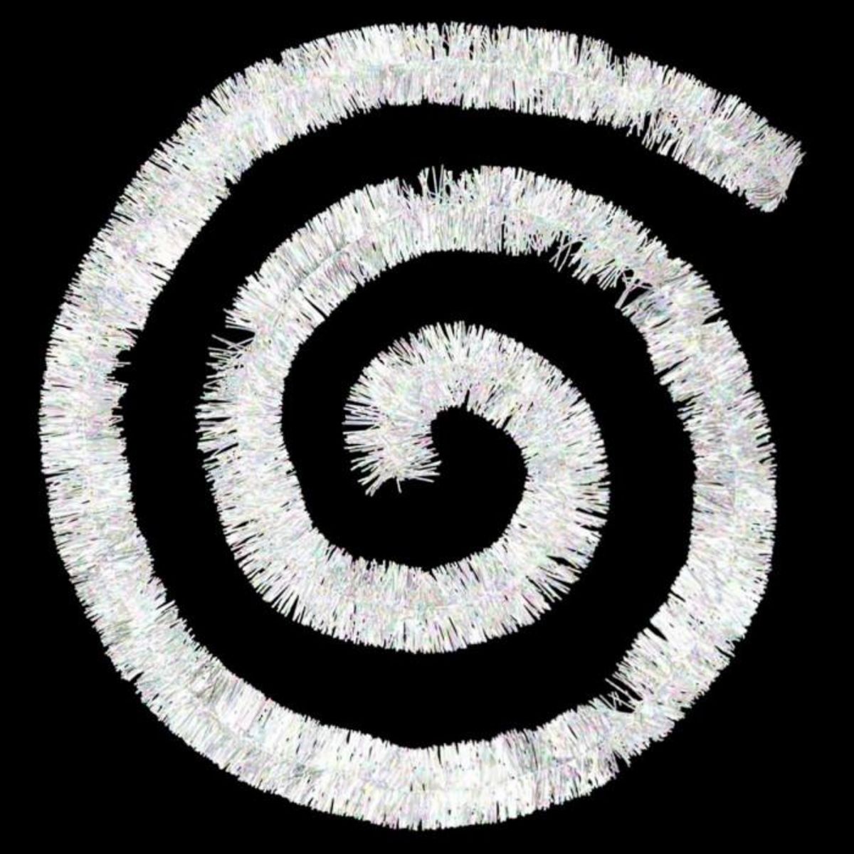 ATMOSPHERA Lot de 3 Guirlandes de Noël  Dana  200cm Argent & Blanc