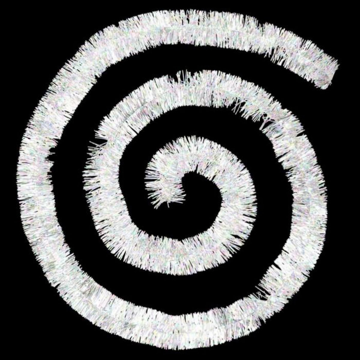 ATMOSPHERA Lot de 3 Guirlandes de Noël  Dana  200cm Argent & Blanc