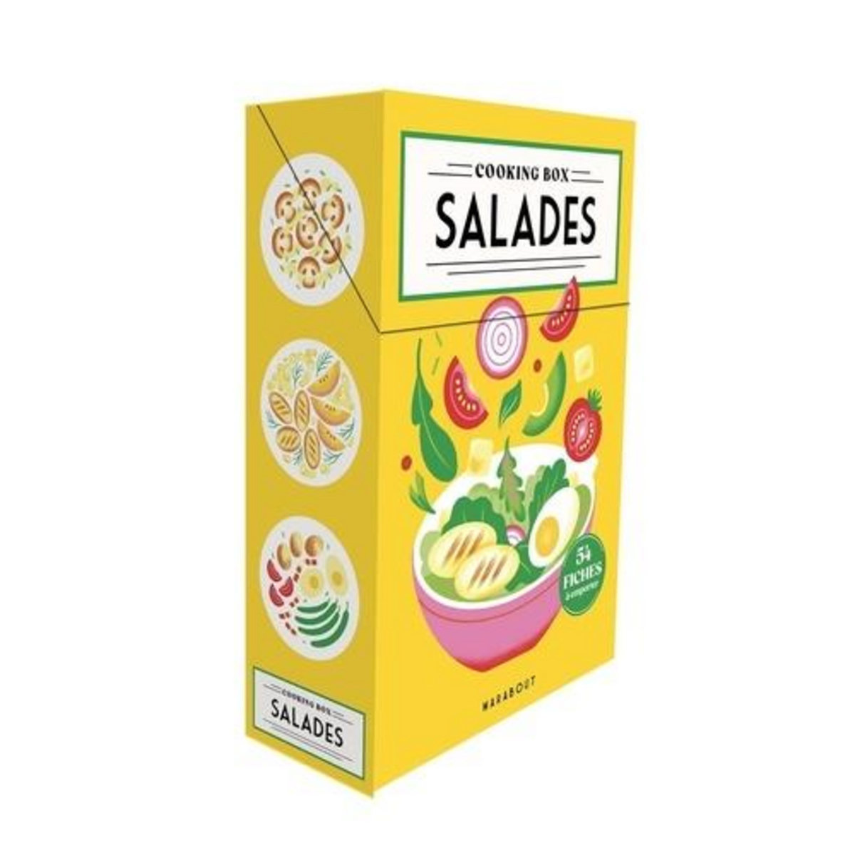 SALADES. 54 FICHES A EMPORTER, Fauda-Rôle Sabrina