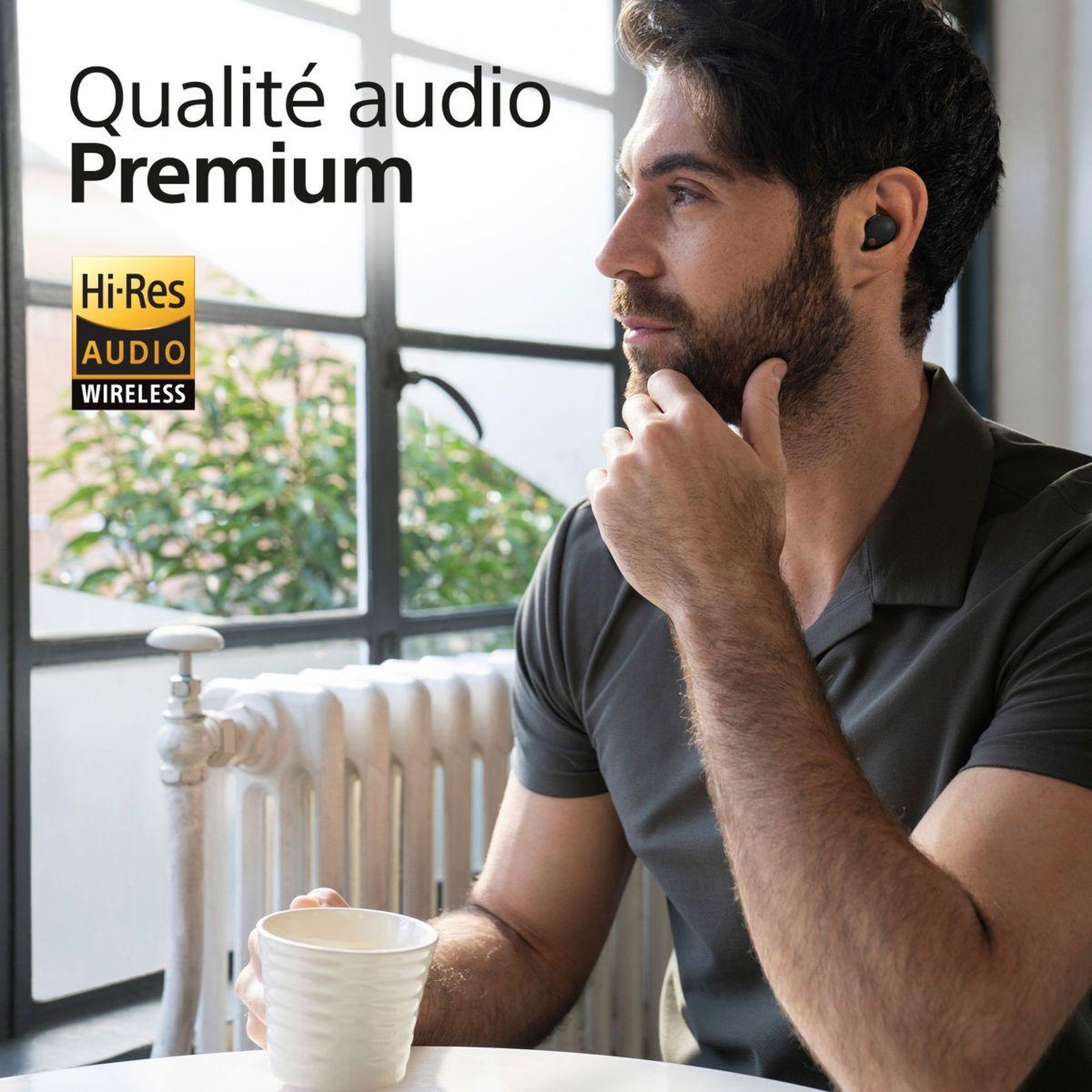Voir la diapositive 4 : SONY Ecouteurs WF-1000XM5 Noir