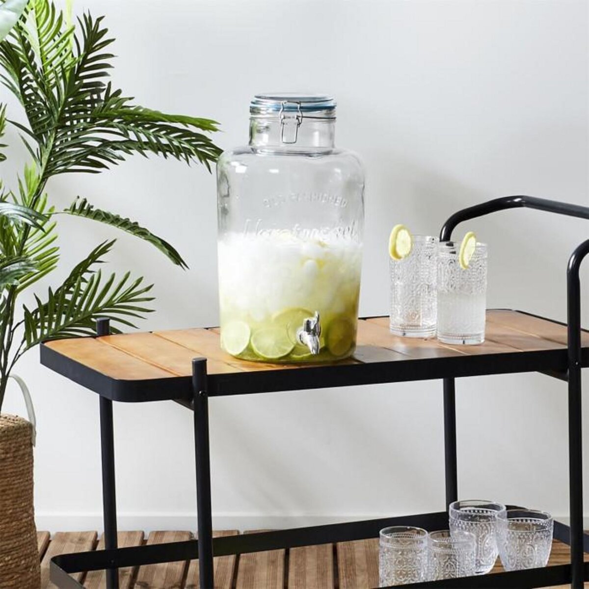 Paris Prix Distributeur de Boisson  Cocktail  8,7L Transparent