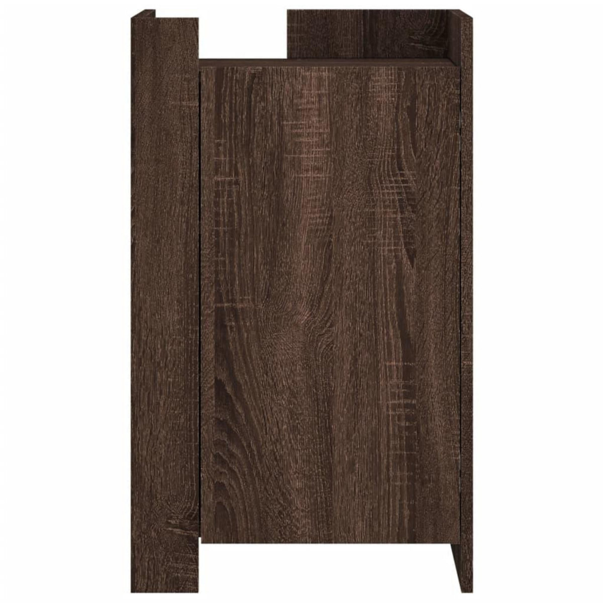 VIDAXL Buffet chene marron 45x35x75 cm bois d'ingenierie