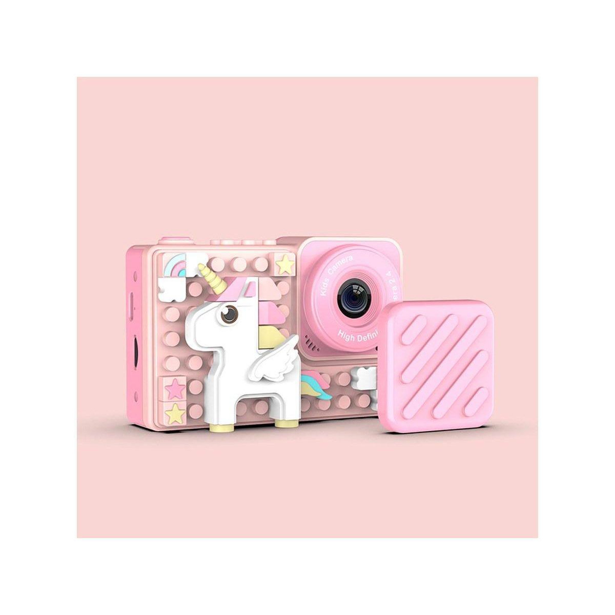 Voir la diapositive 3 : 1001JOUETS Appareil Photo Enfant - 18MP, Objectif 180°, Écran 2,4 , Mini-Jeux et Filtres - Licorne