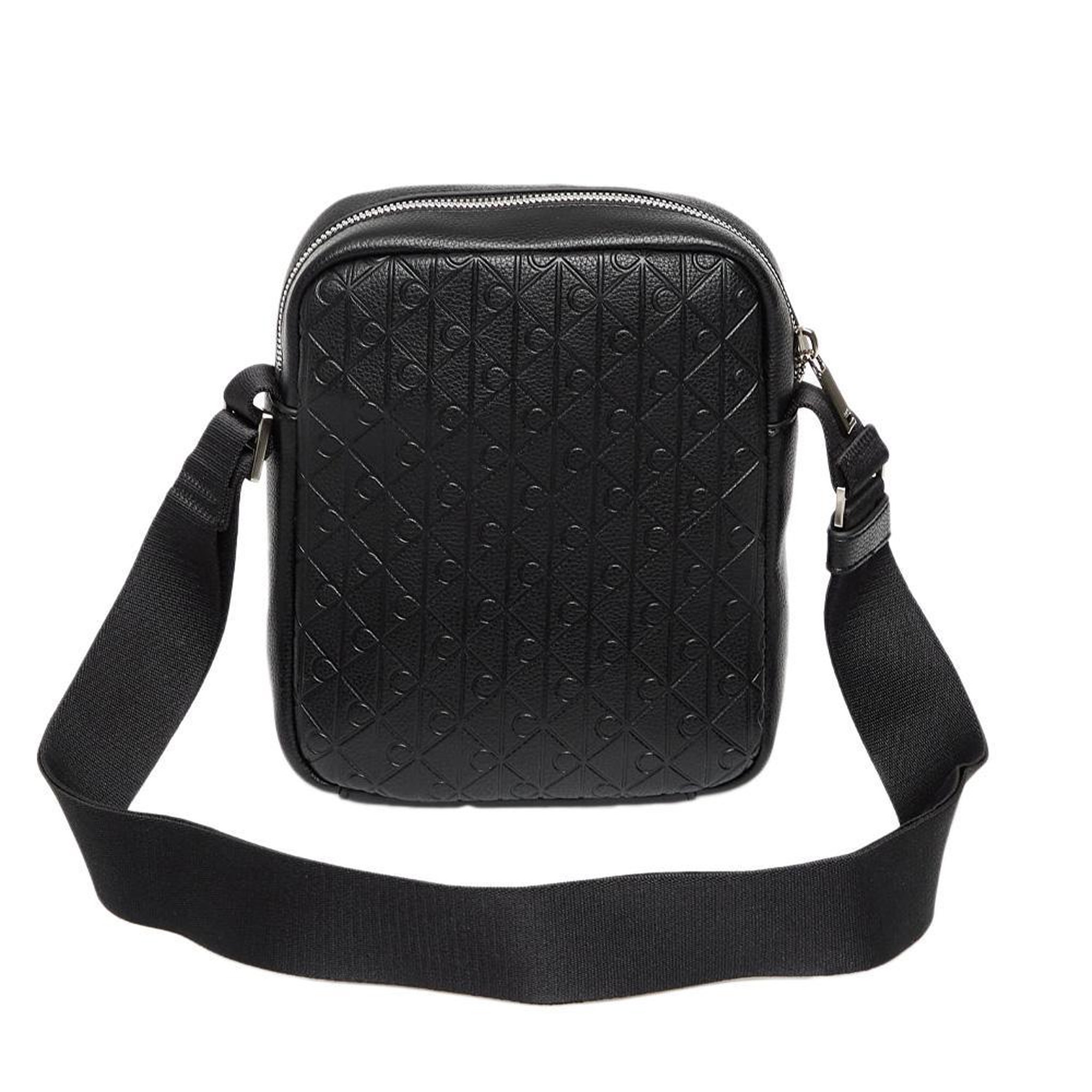Voir la diapositive 2 : CALVIN KLEIN JEANS Sacoche  Homme Calvin Klein Jeans Emblem Aop Emboss