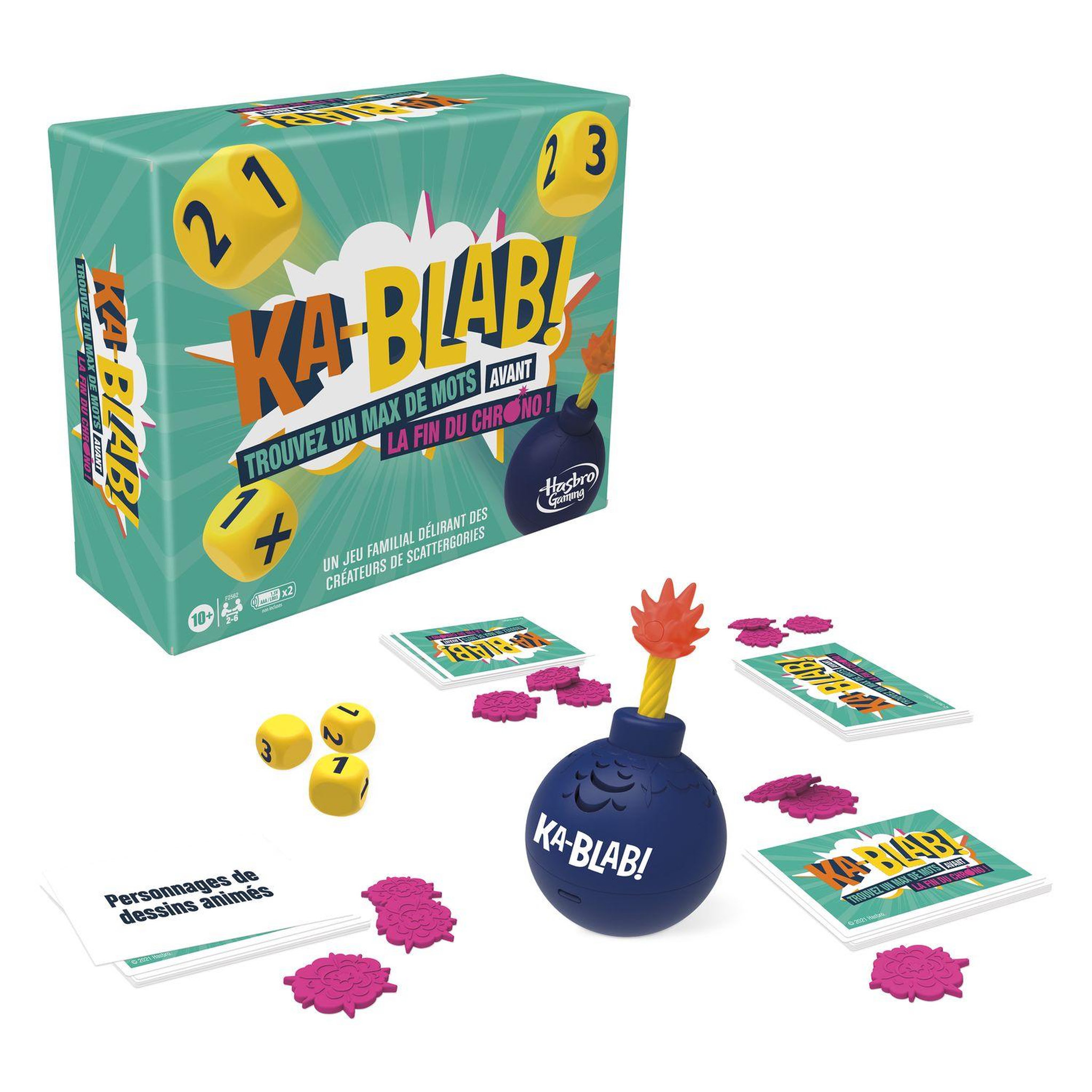 Voir la diapositive 3 : HASBRO Jeu de plateau Ka-Blab!