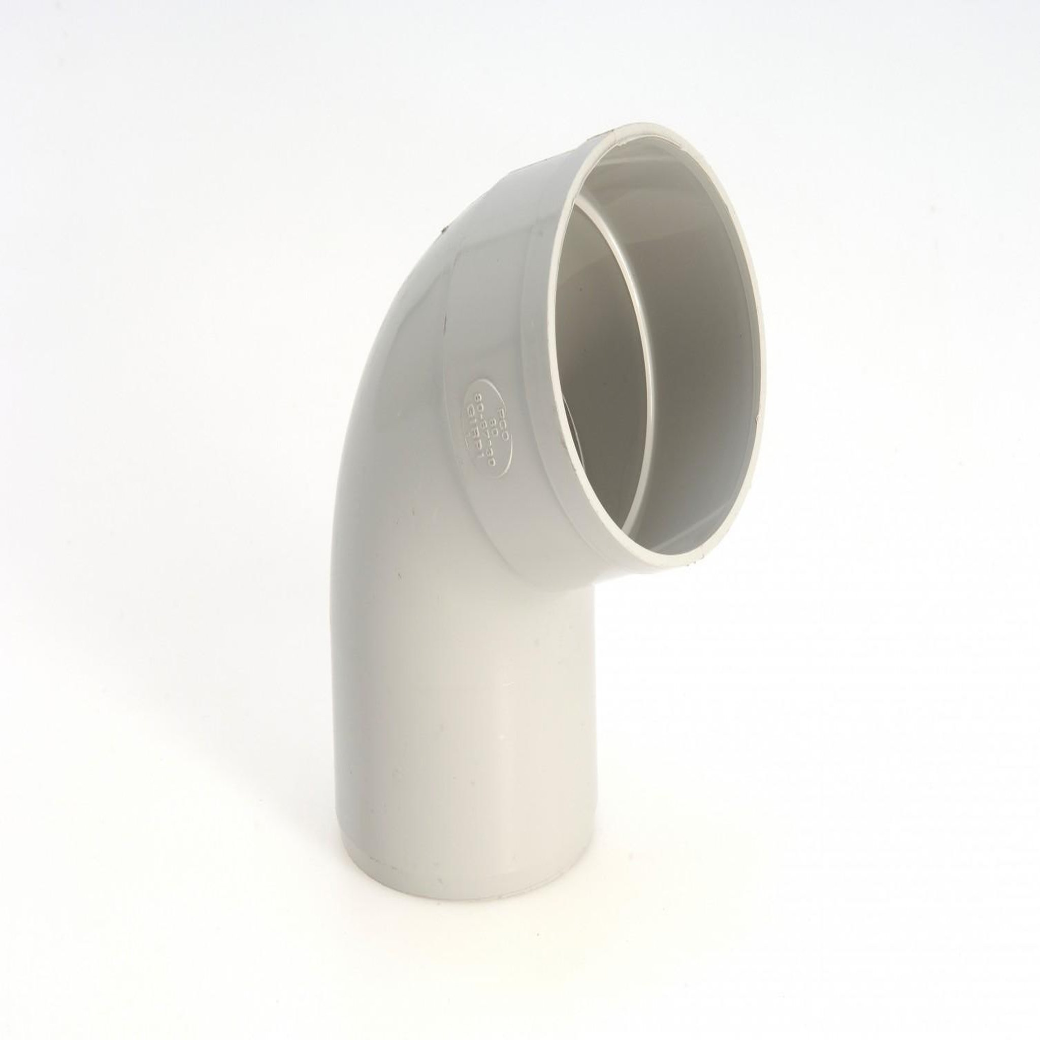 GIRPI Coude 67.3° pvc gris GIRPI, Dév.33 cm Diam.100 mm
