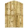 Voir la diapositive 2 : VIDAXL Portail de jardin Bois de pin impregne 100x150 cm