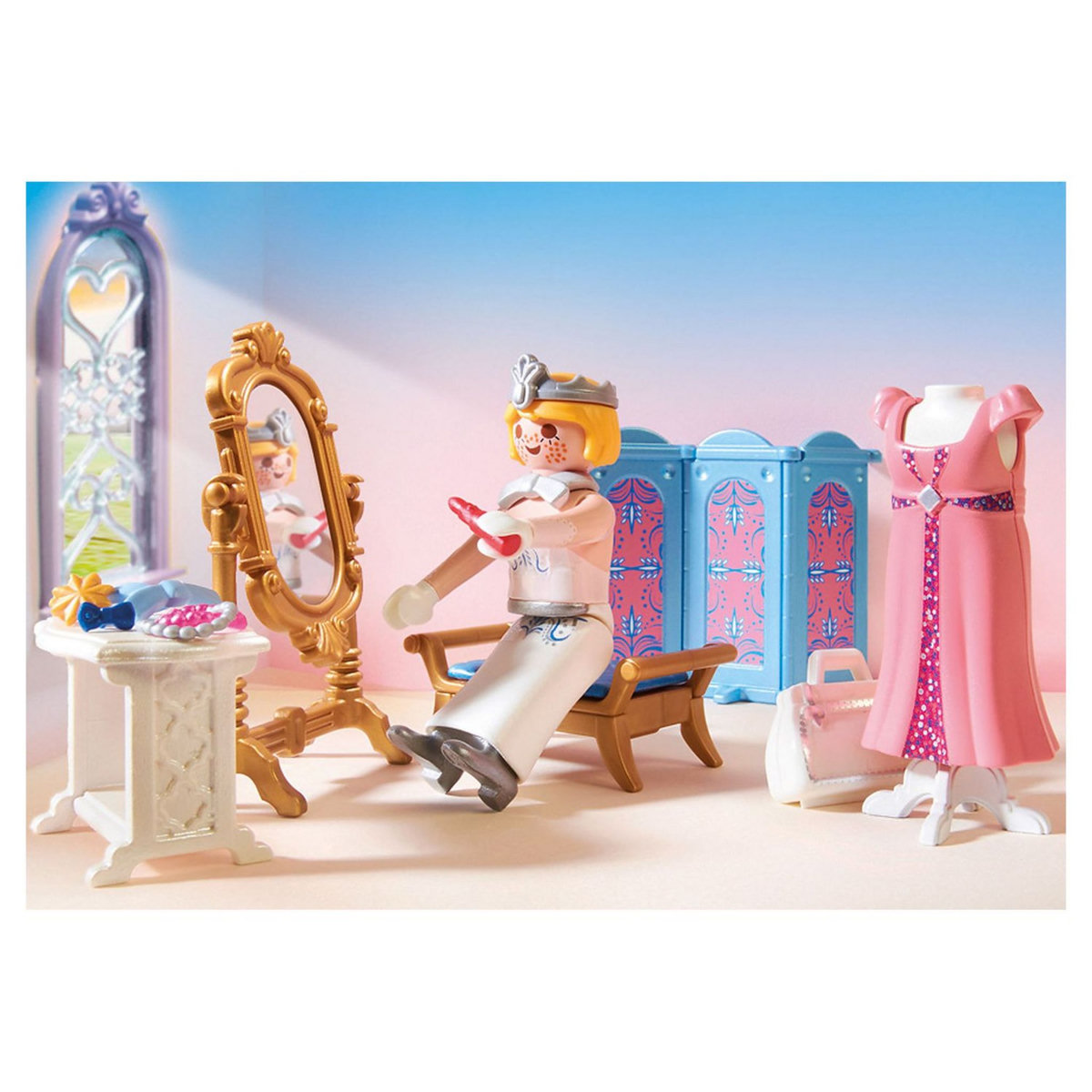 PLAYMOBIL 70454 - Princess - Salle de bain royale avec dressing