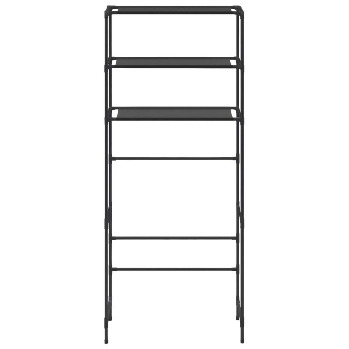 VIDAXL Support de rangement au-dessus lave-linge 3 niveaux 69x28x169cm