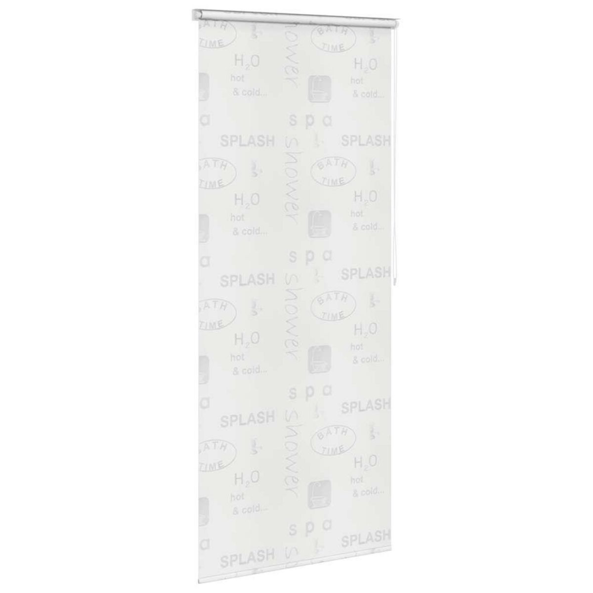 VIDAXL Store roulant de douche 120x240 cm Eclaboussures
