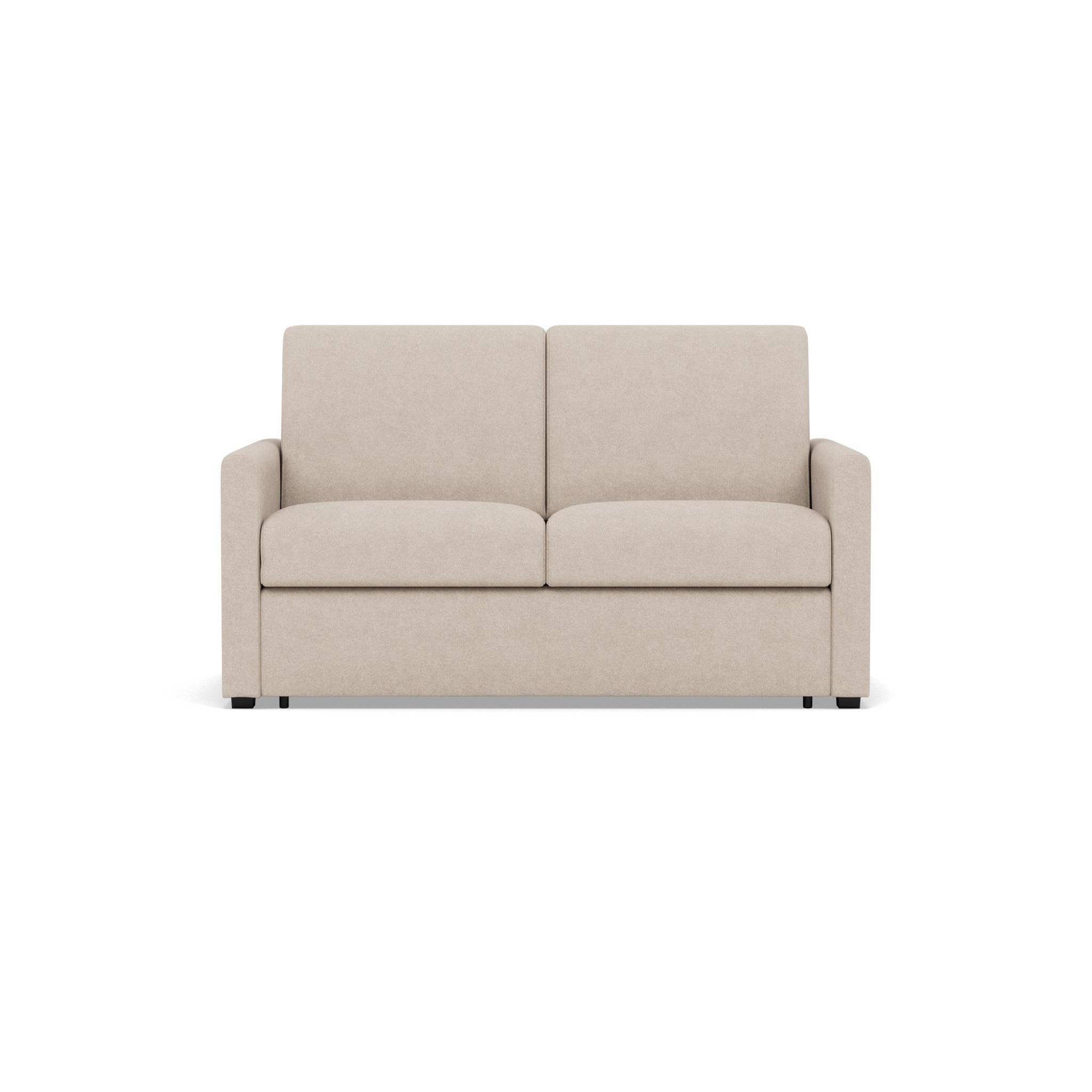 Voir la diapositive 1 : BEST MOBILIER Julia - canapé 3 places convertible express couchage quotidien 140 cm matelas 18 cm en tissu