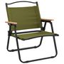Voir la diapositive 3 : VIDAXL Chaises de camping lot de 2 Vert 54x43x59 cm Tissu Oxford