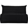 Voir la diapositive 1 : BULTEX Banquette BZ 3 places BECCI - Tissu noir - Made in France