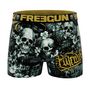 Voir la diapositive 6 : FREEGUN Lot de 4 boxers homme Hyraw Skull