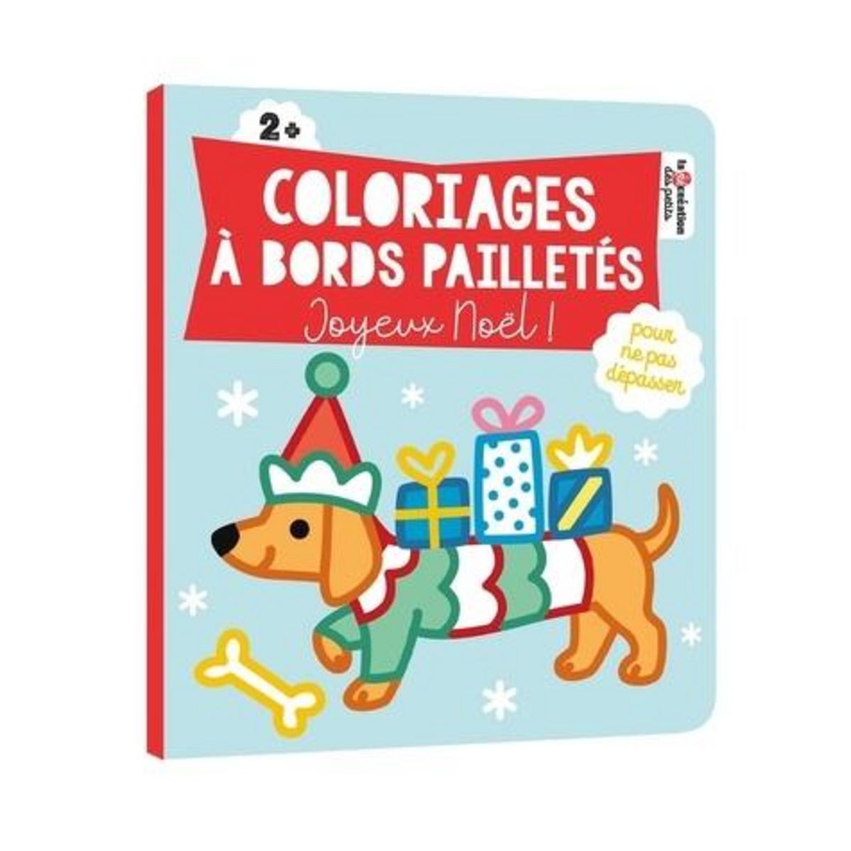 JOYEUX NOEL ! COLORIAGES A BORDS PAILLETES, Fabre Léa