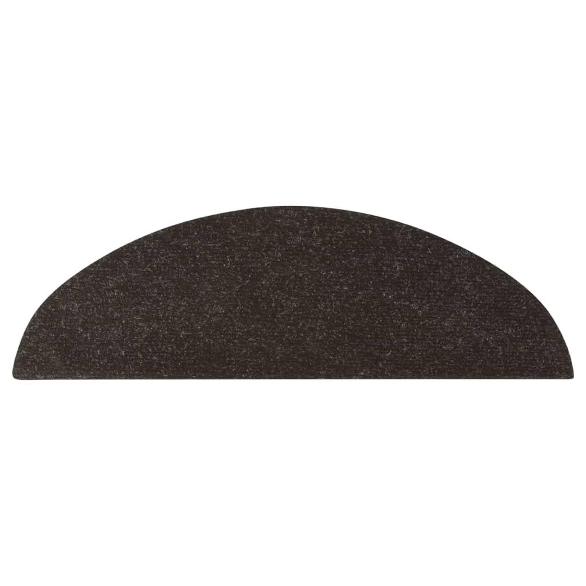 Voir la diapositive 5 : VIDAXL Tapis d'escalier auto-adhesifs 10 pcs noir 56x17x3 cm