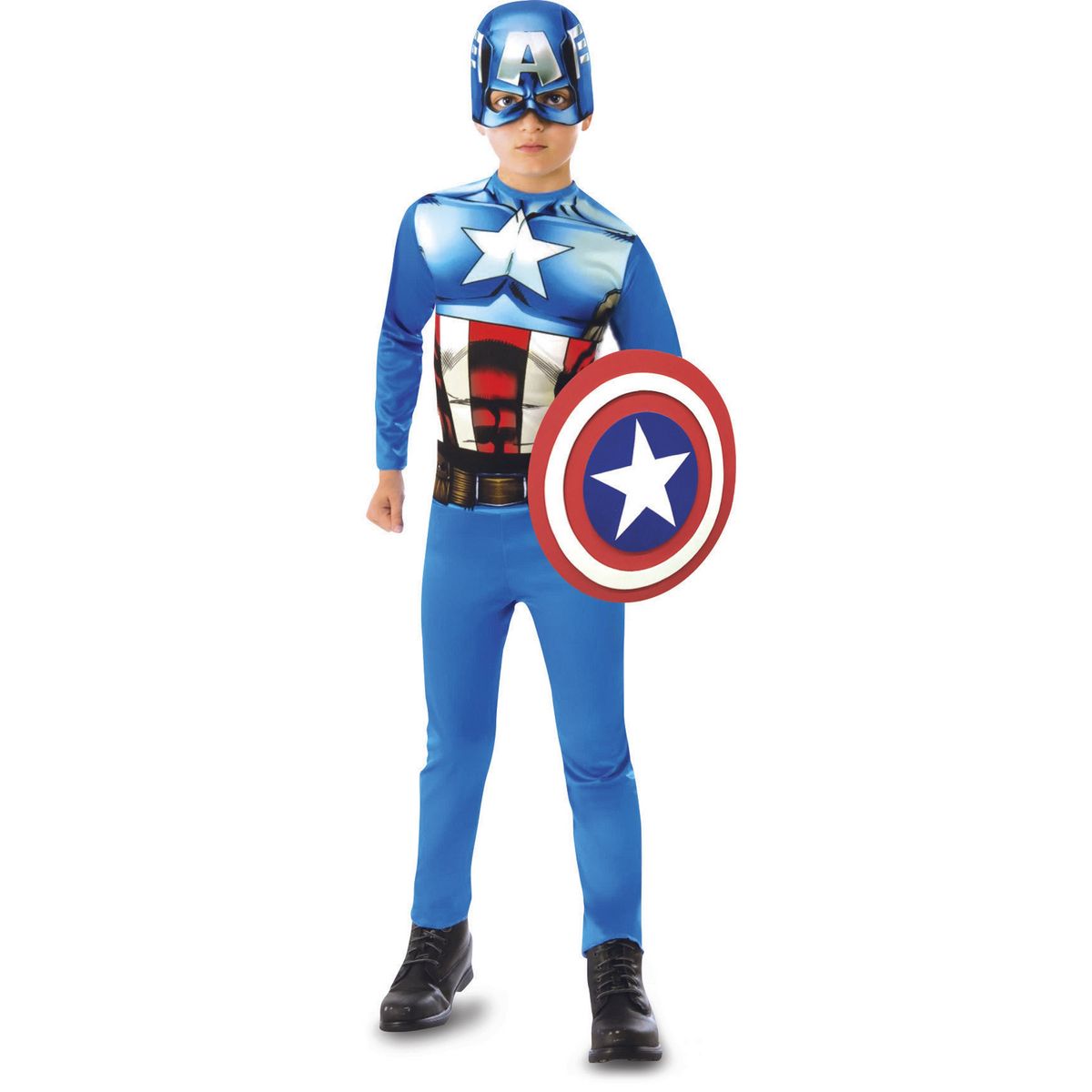 RUBIES Panoplie + bouclier 3/4ans - Marvel - Capt'ain América 