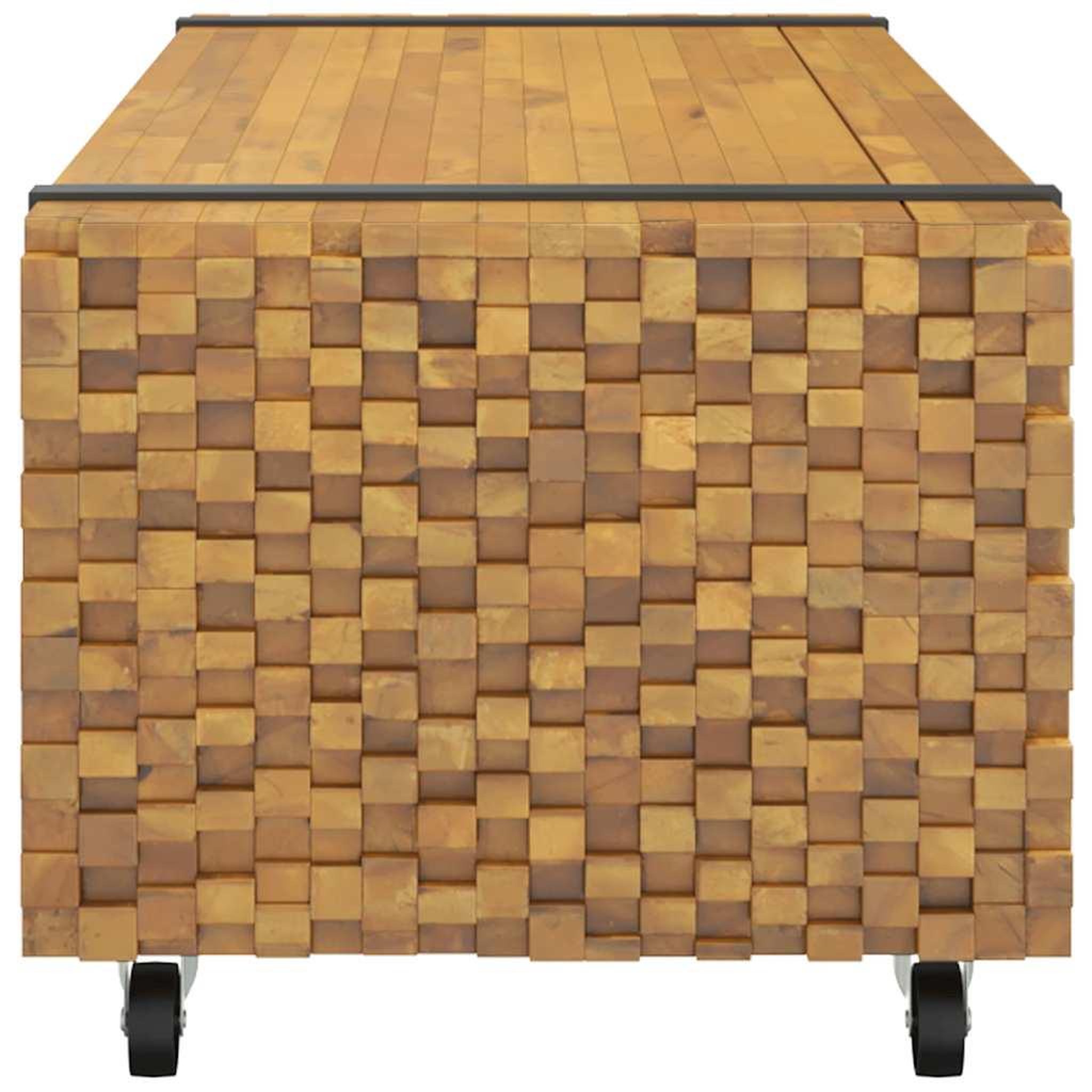 Voir la diapositive 5 : VIDAXL Table basse 110x45x35 cm bois massif de teck