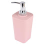 Voir la diapositive 1 : Paris Prix Distributeur de Savon Soft Touch  Vitamine II  17cm Rose