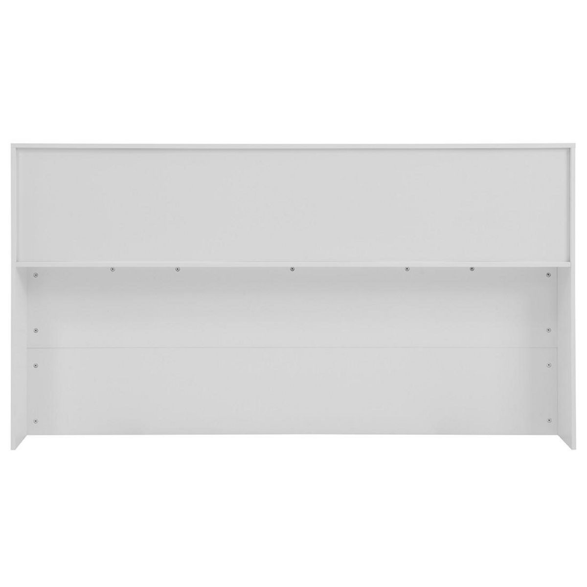 BEST MOBILIER Andrea - lit avec rangements - 180x200 cm - sommier inclus - bois