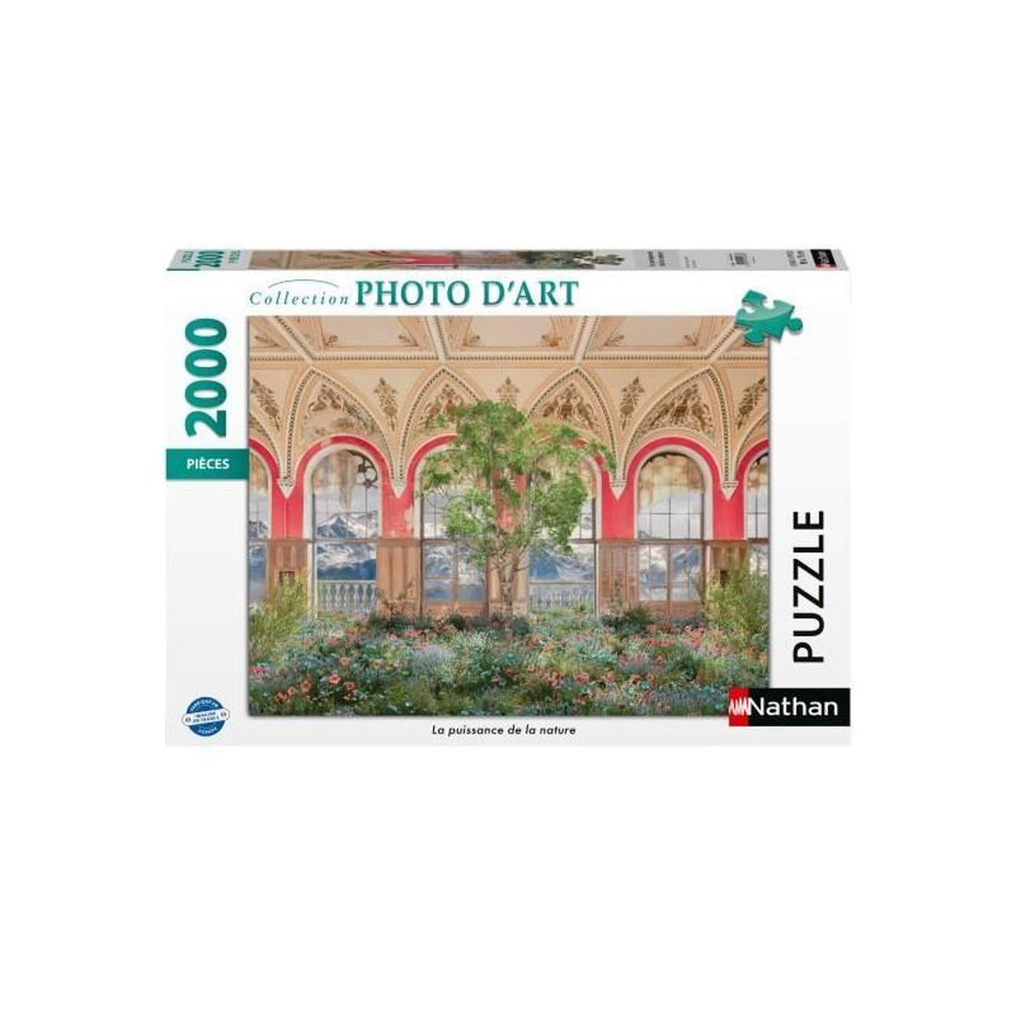 Voir la diapositive 5 : Nathan Nathan puzzle 2000 p  La puissance de la nature