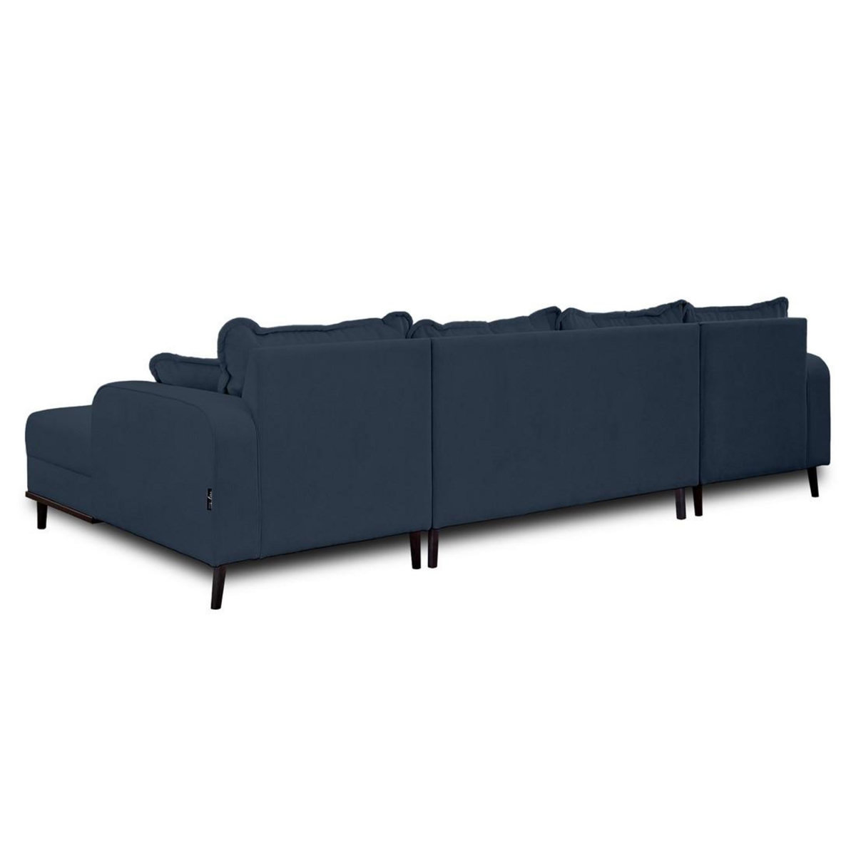 LISA DESIGN Albane - canapé panoramique en u - 7 places - en velours côtelé