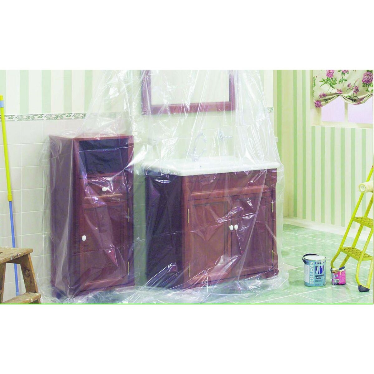 Nortene Film de protection bricolage et peinture  Bricofilm  - 6 x 50 m