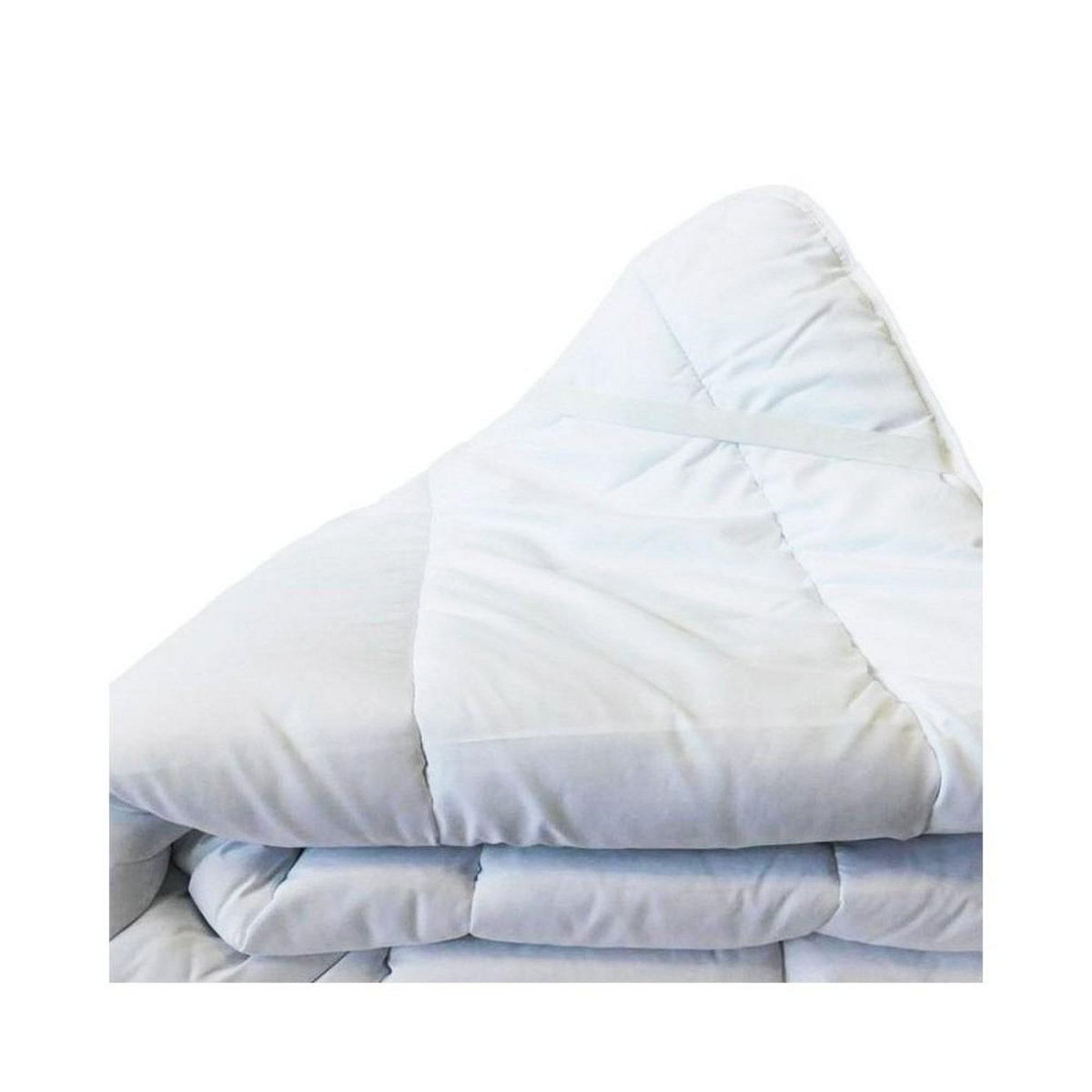 Mortreux Surmatelas blanc à bouillir 160x200 cm microfibre