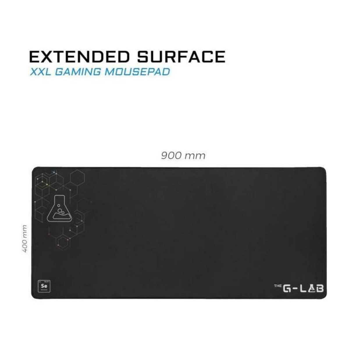 THE G-LAB Tapis de souris gaming - The G-Lab - Pad Selenium - XXL