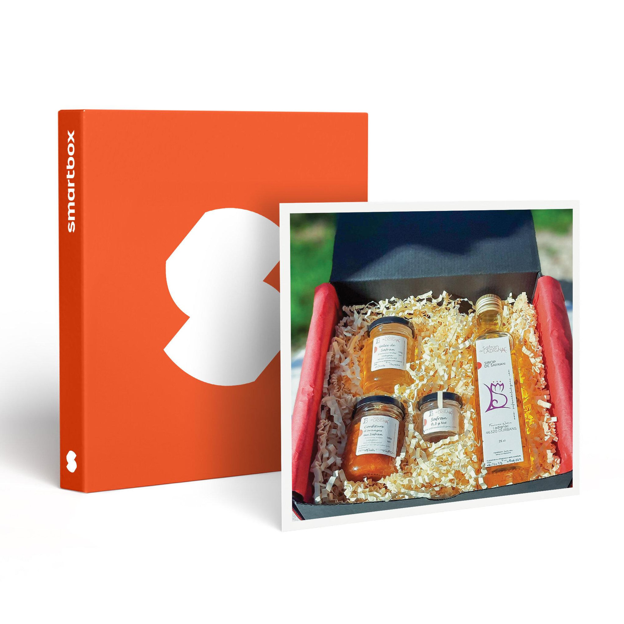 Smartbox Panier garni au choix de délicieuses spécialités culinaires livré à domicile - coffret cadeau gastronomie
