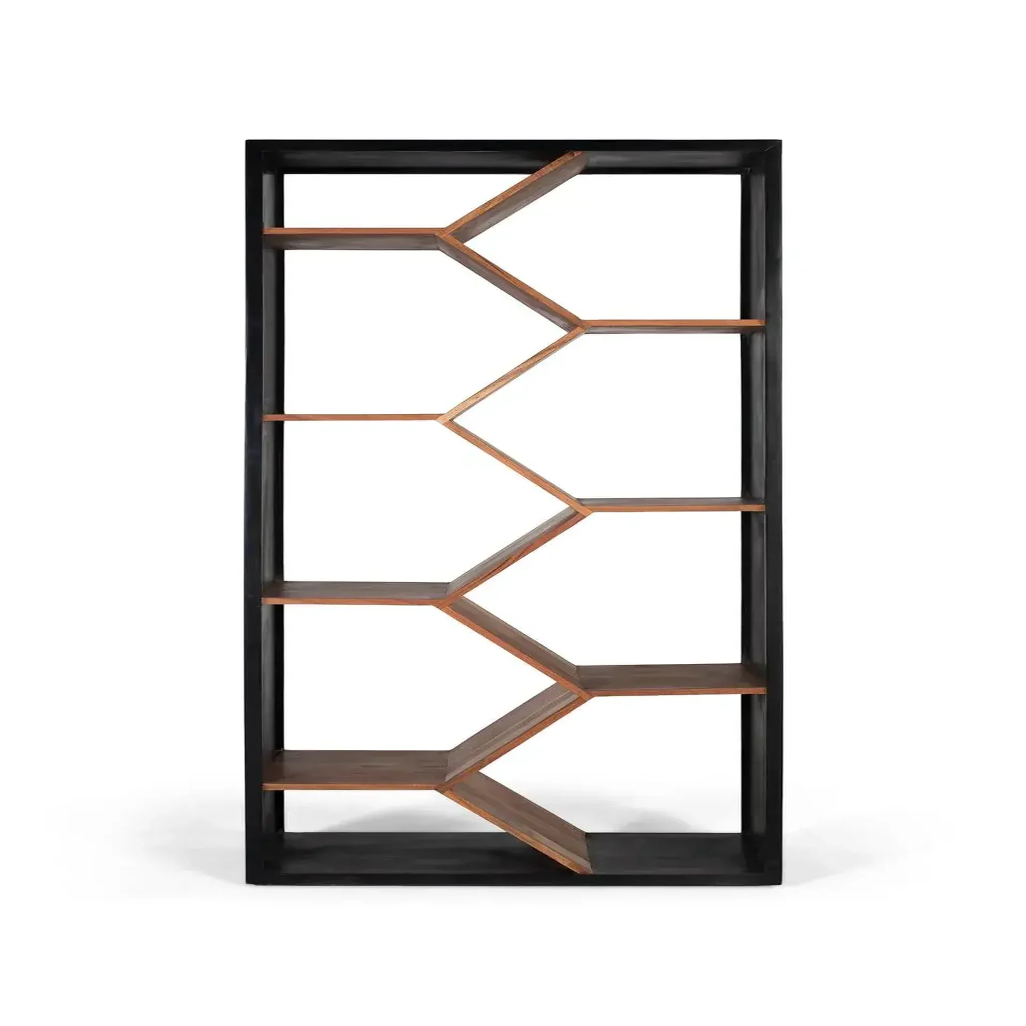 GINER Y COLOMER SL Bibliothèque en bois de manguier 90 cm style rustique moderne