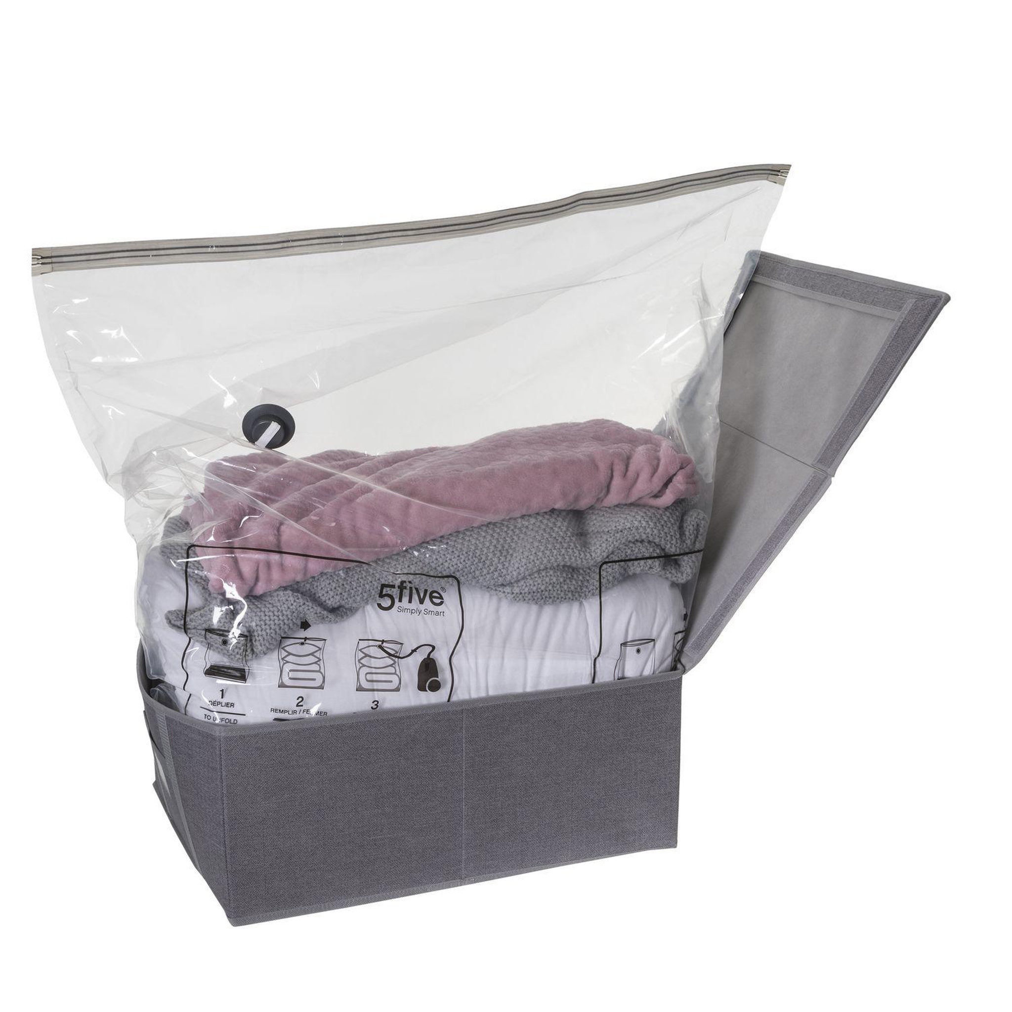 FIVE Sac de compression aix-box grande taille - gris