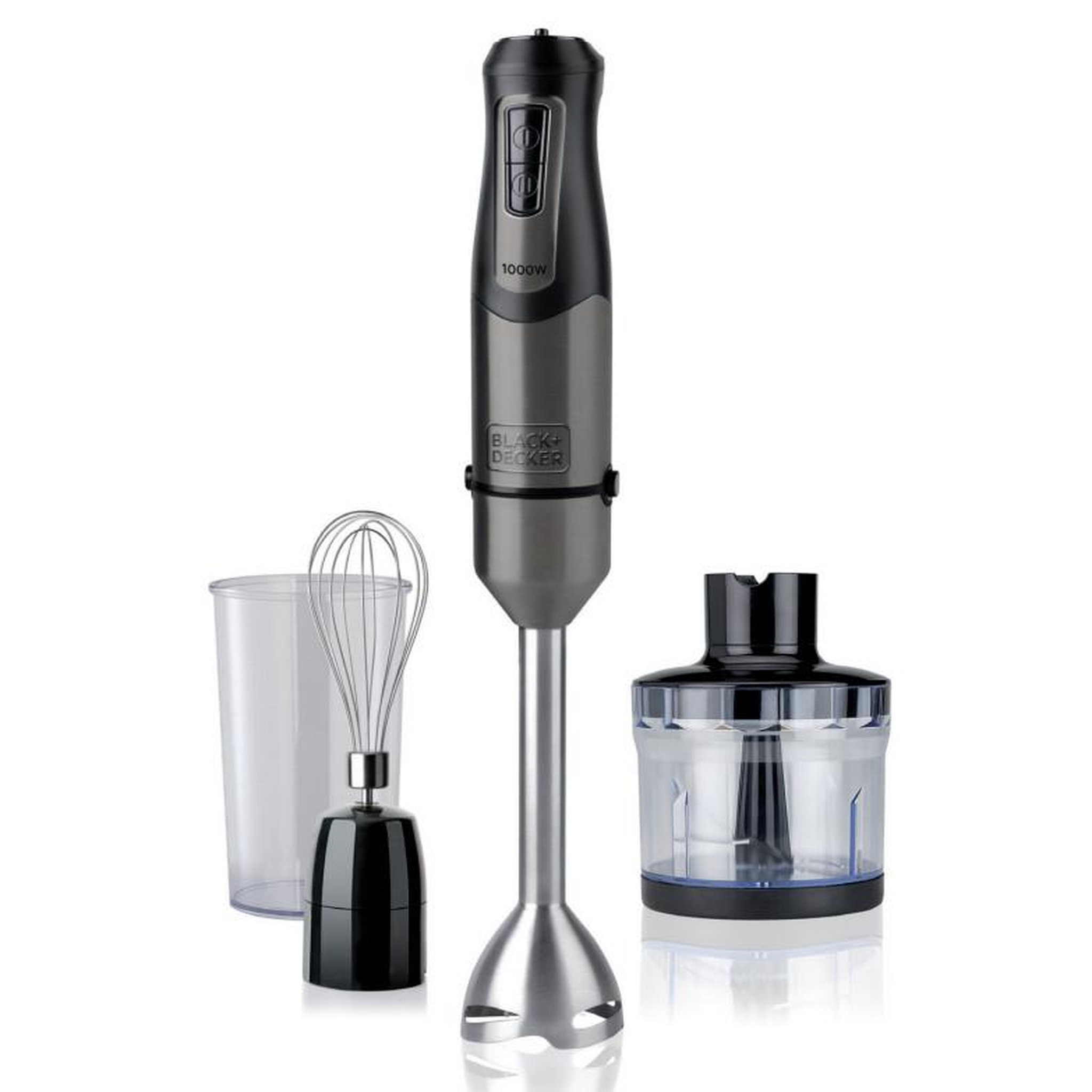 Black et Decker Mixeur plongeant 1000w noir - BXHBA1000E