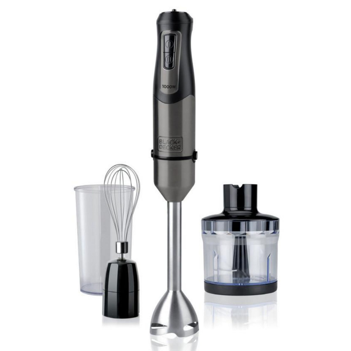 Black et Decker Mixeur plongeant 1000w noir - bxhba1000e