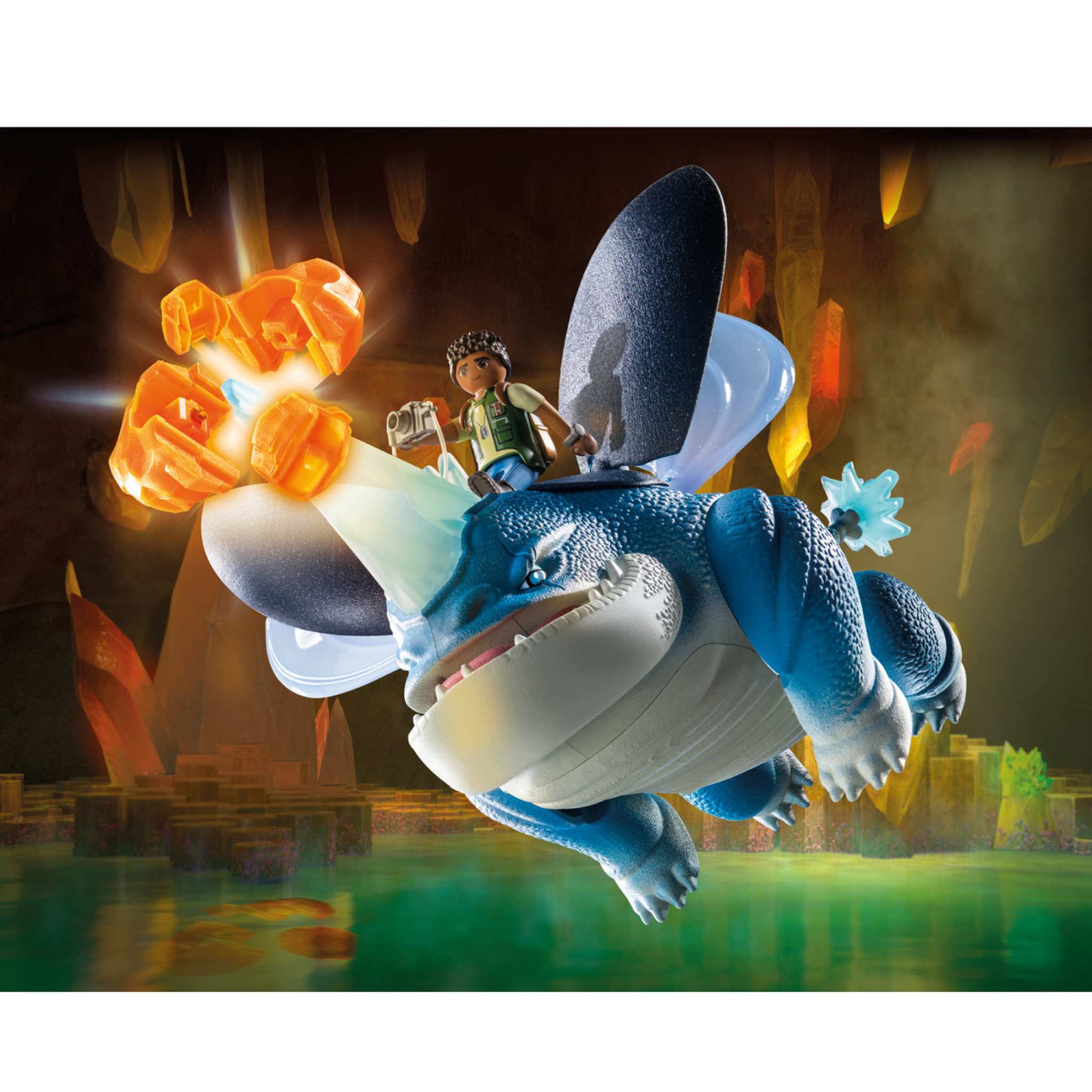 Voir la diapositive 5 : PLAYMOBIL 71082 - Dragons Nine Realms Plowhorn & D'Angelo