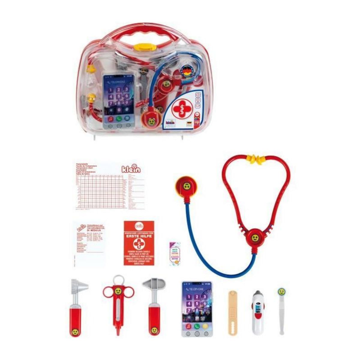 Klein Mallette docteur avec smartphone et thermometre électroniques - KLEIN - 4368