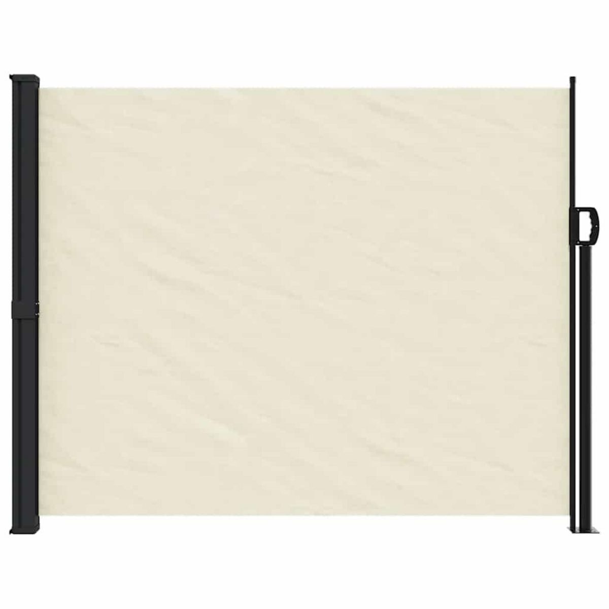 VIDAXL Auvent lateral retractable creme 160x600 cm
