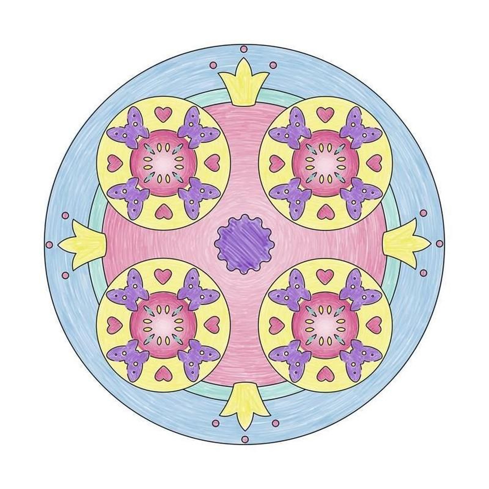 Voir la diapositive 2 : RAVENSBURGER RAVENSBURGER Mandala design Licorne
