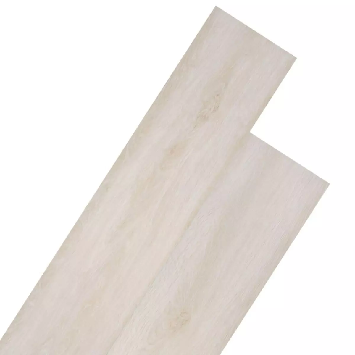 VIDAXL Planches de plancher PVC Non auto-adhesif Chene blanc classique