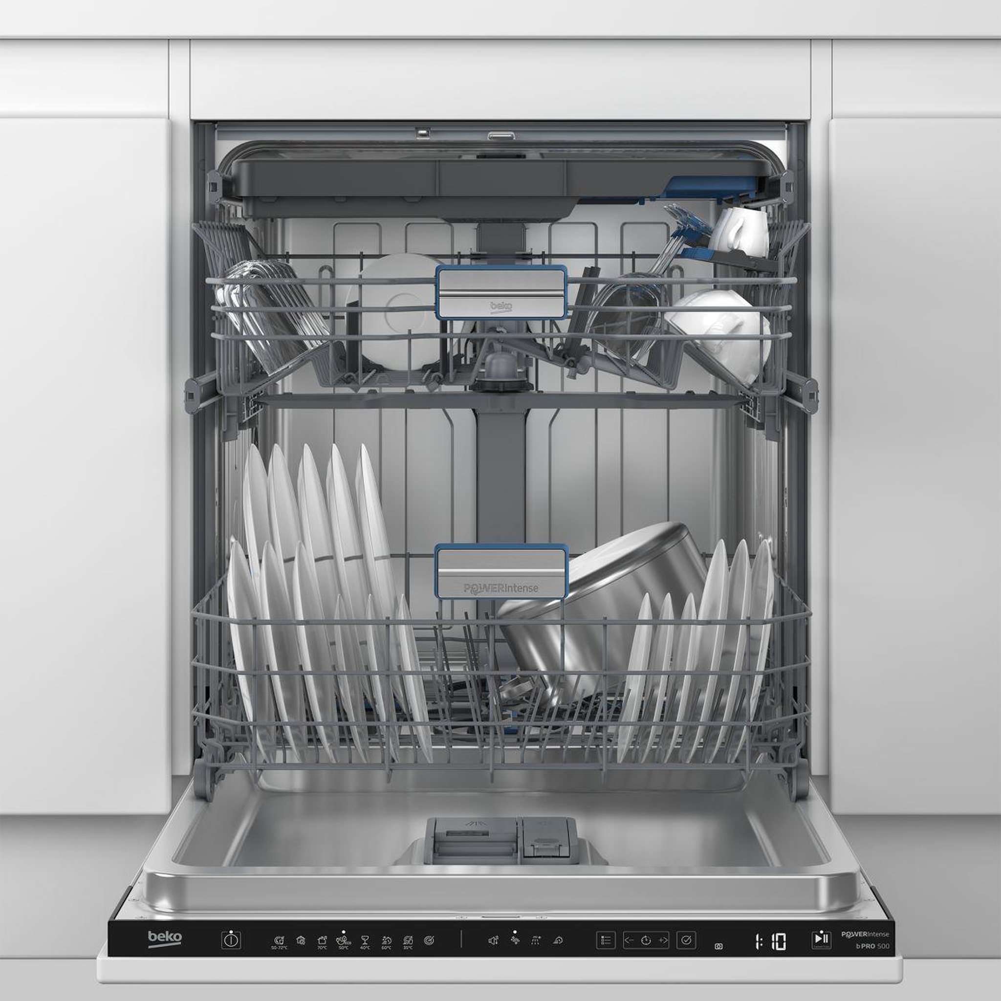 Voir la diapositive 3 : Beko Lave vaisselle encastrable bdin38551p