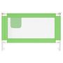 Voir la diapositive 3 : VIDAXL Barriere de securite de lit d'enfant Vert 120x25 cm Tissu