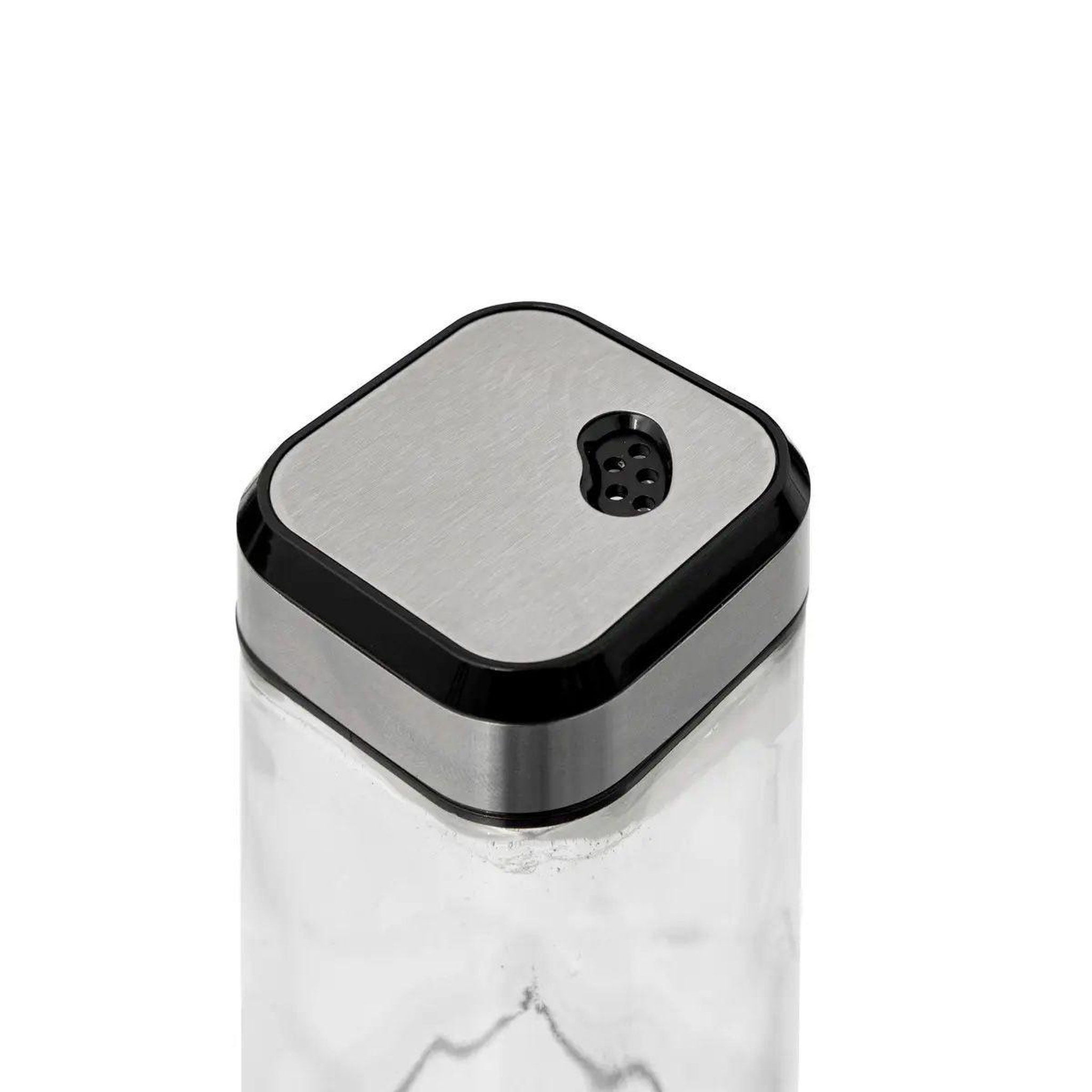 Voir la diapositive 5 : FIVE Salière & Poivrière  Verre  10cm Transparent