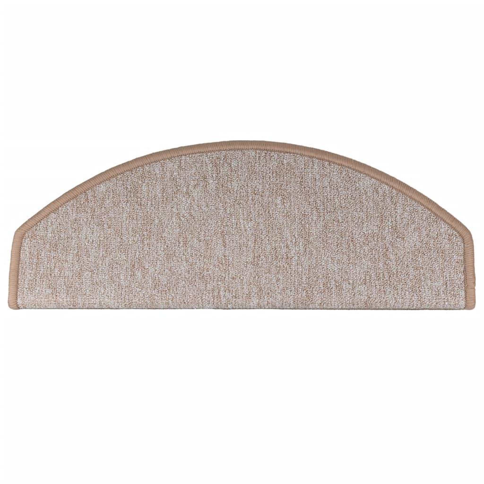 Voir la diapositive 4 : VIDAXL Tapis d'escalier 10 pcs 65x24x4 cm Marron clair