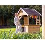 Voir la diapositive 2 : EXIT TOYS Maisonnette en bois pour enfants Hika - Exit Toys