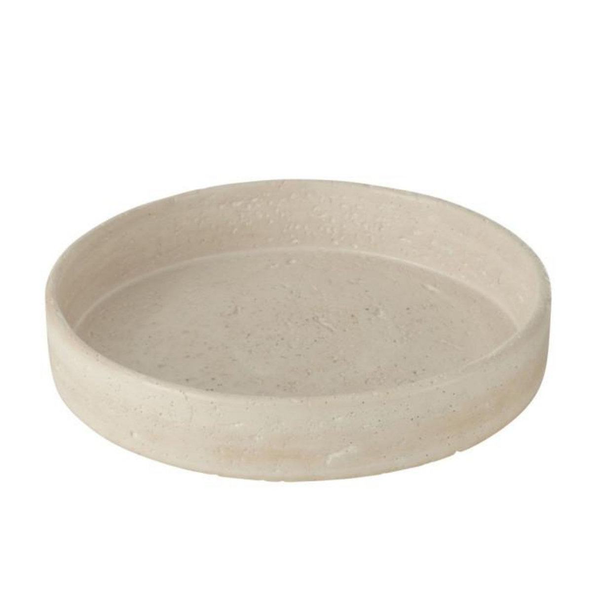 Paris Prix Plateau Déco en Ciment  Olina  33cm Crème