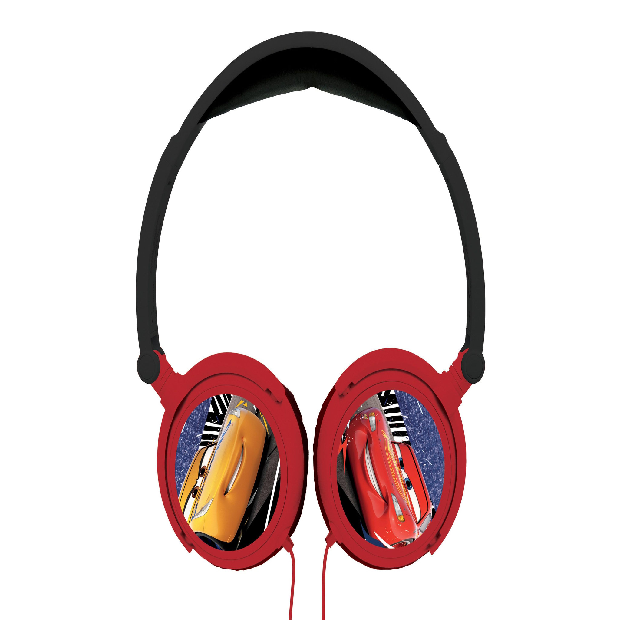 Voir la diapositive 3 : Lexibook Casque stéréo filaire pliable avec limitation de volume d'écoute Disney Cars