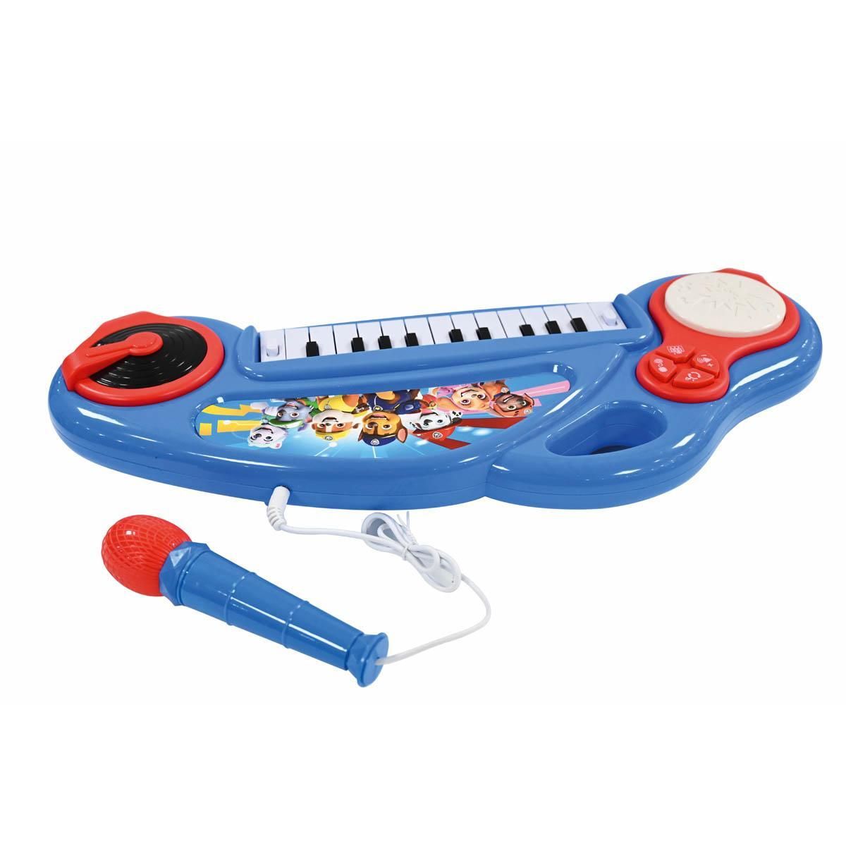 Lexibook Piano électronique La Pat Patrouille avec effets lumineux et microphone