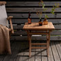 Voir la diapositive 6 : Paris Prix Table de Jardin en Teck  Kenya  50cm Naturel